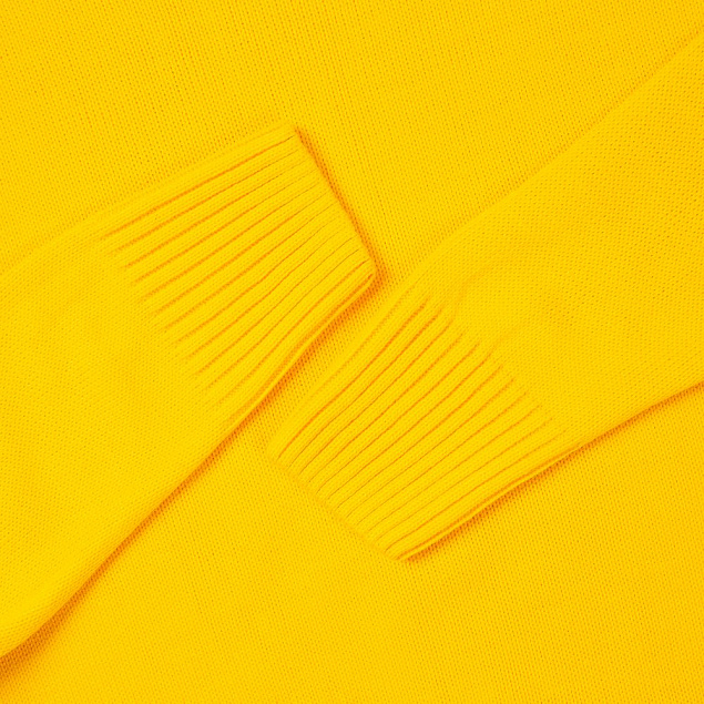 Джемпер оверсайз унисекс Stated в сумке, желтый с логотипом в Нефтекамске заказать по выгодной цене в кибермаркете AvroraStore