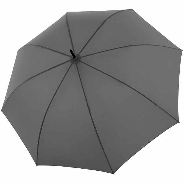 Зонт-трость Nature Golf Automatic, серый с логотипом в Нефтекамске заказать по выгодной цене в кибермаркете AvroraStore