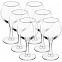 Набор бокалов для вина «Французский ресторанчик» с логотипом в Нефтекамске заказать по выгодной цене в кибермаркете AvroraStore