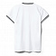 Рубашка поло женская Virma Stripes Lady, белая с логотипом в Нефтекамске заказать по выгодной цене в кибермаркете AvroraStore