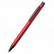 Ручка металлическая Лоуретта, красный с логотипом в Нефтекамске заказать по выгодной цене в кибермаркете AvroraStore