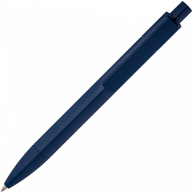 Ручка шариковая Prodir DS4 PMM-P, темно-синяя с логотипом в Нефтекамске заказать по выгодной цене в кибермаркете AvroraStore