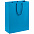 Пакет бумажный Porta XL, голубой с логотипом в Нефтекамске заказать по выгодной цене в кибермаркете AvroraStore