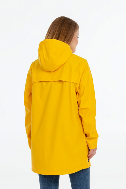 Дождевик женский Squall, желтый с логотипом в Нефтекамске заказать по выгодной цене в кибермаркете AvroraStore