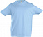 Футболка детская Imperial Kids 190, голубая с логотипом в Нефтекамске заказать по выгодной цене в кибермаркете AvroraStore