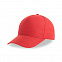 Бейсболка RECY FIVE, красный, 5 клиньев, 100 % переработанный полиэстер, липучка с логотипом в Нефтекамске заказать по выгодной цене в кибермаркете AvroraStore