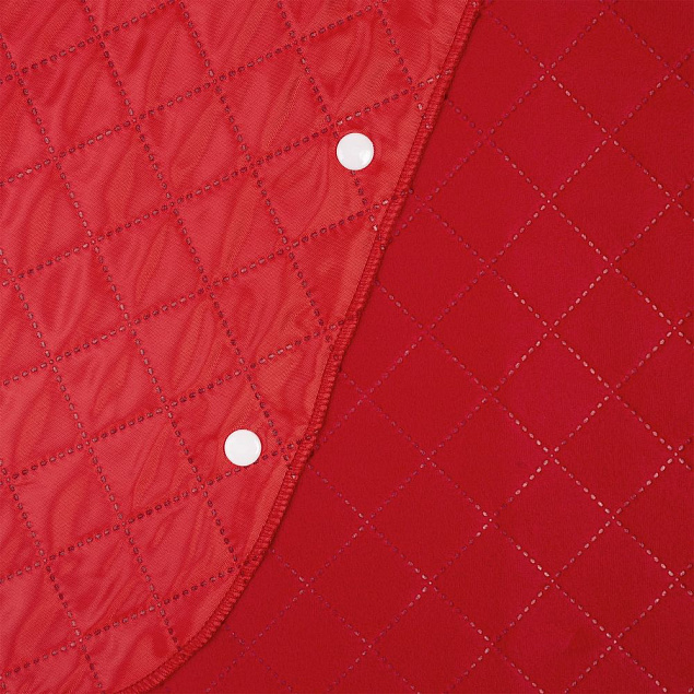 Плед-пончо для пикника SnapCoat, красный с логотипом в Нефтекамске заказать по выгодной цене в кибермаркете AvroraStore