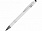 Ручка металлическая soft-touch шариковая со стилусом Sway, зеленый/серебристый с логотипом в Нефтекамске заказать по выгодной цене в кибермаркете AvroraStore