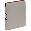 Ежедневник Flexpen, недатированный, серебристо-бордовый, с белым блоком с логотипом в Нефтекамске заказать по выгодной цене в кибермаркете AvroraStore