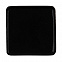 Квадратный шильдик на резинку Epoxi, черный с логотипом в Нефтекамске заказать по выгодной цене в кибермаркете AvroraStore