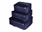 Комплект чехлов для путешествий Easy Traveller, темно-синий с логотипом в Нефтекамске заказать по выгодной цене в кибермаркете AvroraStore