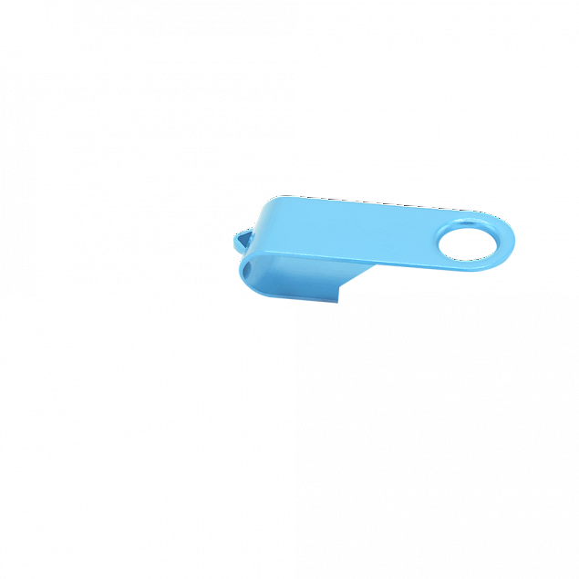 Клипса для флешки Designer Голубой с логотипом в Нефтекамске заказать по выгодной цене в кибермаркете AvroraStore
