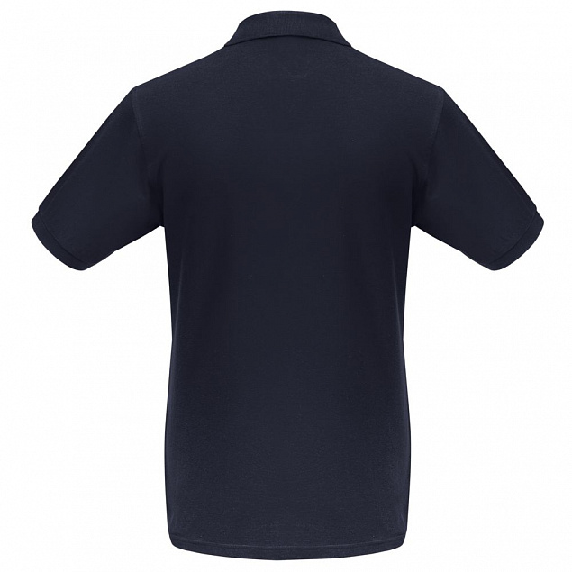 Рубашка поло Heavymill черная с логотипом в Нефтекамске заказать по выгодной цене в кибермаркете AvroraStore