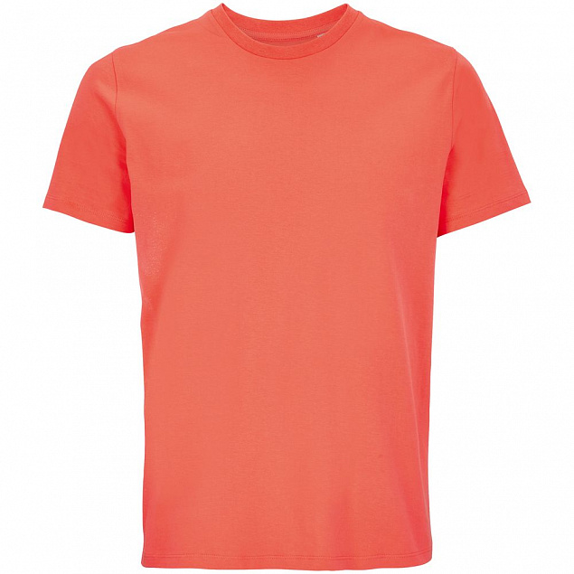 Футболка унисекс Legend, оранжевая (коралловая) с логотипом в Нефтекамске заказать по выгодной цене в кибермаркете AvroraStore