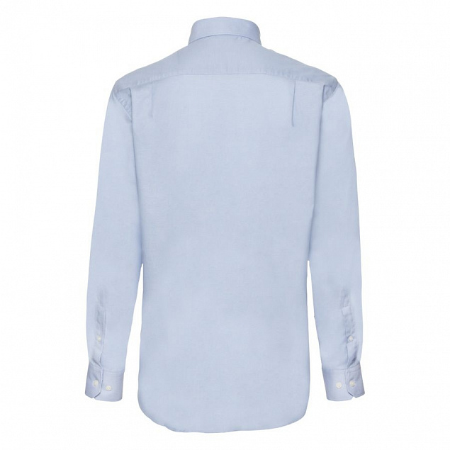 Рубашка мужская LONG SLEEVE OXFORD SHIRT 135 с логотипом в Нефтекамске заказать по выгодной цене в кибермаркете AvroraStore