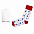 Носки подарочные  "Зима" в упаковке с логотипом в Нефтекамске заказать по выгодной цене в кибермаркете AvroraStore