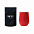 Набор Cofer Tube CO12 black, красный с логотипом в Нефтекамске заказать по выгодной цене в кибермаркете AvroraStore