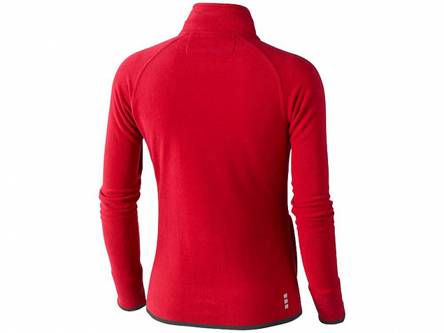 Куртка флисовая Brossard женская, красный с логотипом в Нефтекамске заказать по выгодной цене в кибермаркете AvroraStore