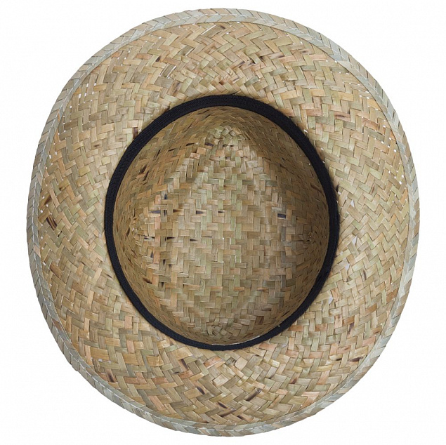 Шляпа Daydream, бежевая с белой лентой с логотипом в Нефтекамске заказать по выгодной цене в кибермаркете AvroraStore