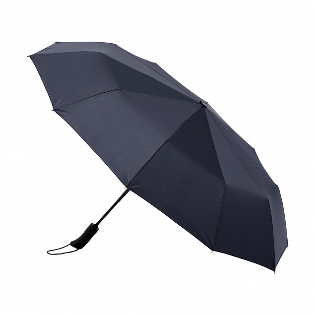 Зонт складной Levante, синий с логотипом в Нефтекамске заказать по выгодной цене в кибермаркете AvroraStore