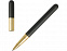 Ручка роллер Maillon Black с логотипом в Нефтекамске заказать по выгодной цене в кибермаркете AvroraStore