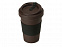 Стакан из кофе с силиконовой манжетой «Latte» с логотипом в Нефтекамске заказать по выгодной цене в кибермаркете AvroraStore