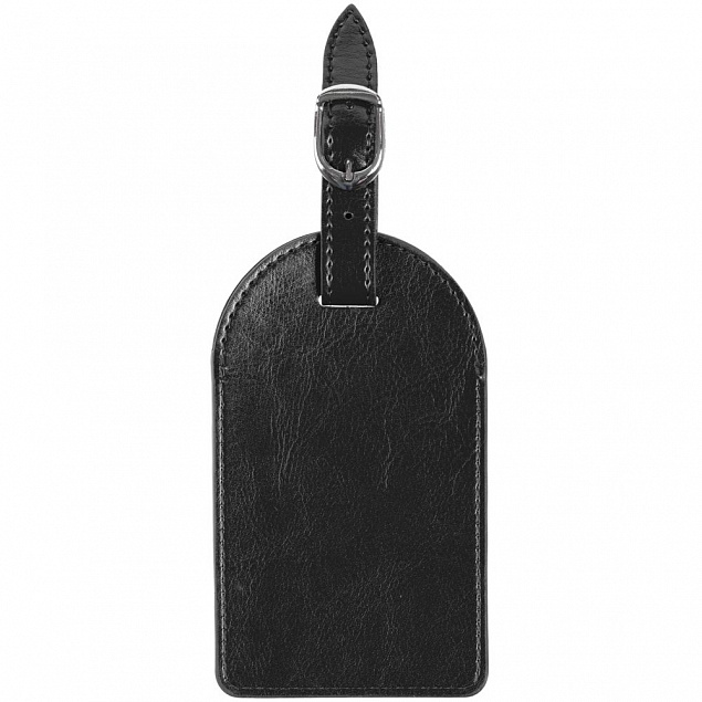 Бирка багажная Nebraska, черная с логотипом в Нефтекамске заказать по выгодной цене в кибермаркете AvroraStore