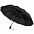 Зонт складной Fiber Magic Major, черный с логотипом в Нефтекамске заказать по выгодной цене в кибермаркете AvroraStore
