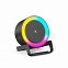 Беспроводная Bluetooth колонка U-Tone RGB c функцией беспроводной зарядки 15W, черный с логотипом в Нефтекамске заказать по выгодной цене в кибермаркете AvroraStore