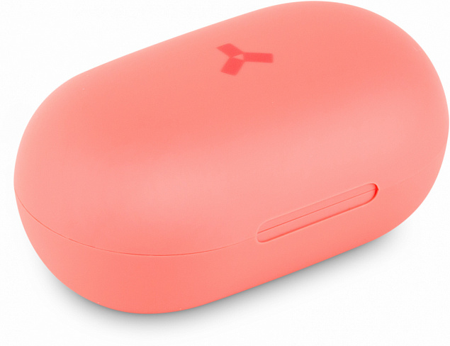 Беспроводные наушники ACCESSTYLE FOX TWS, розовый с логотипом в Нефтекамске заказать по выгодной цене в кибермаркете AvroraStore