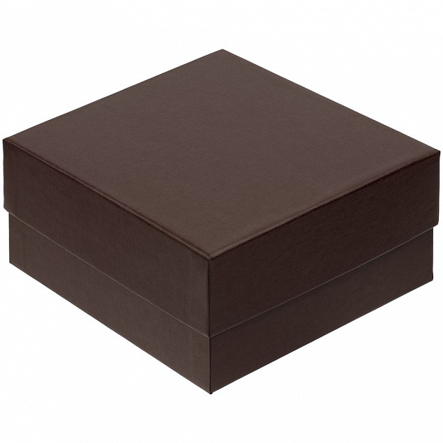 Коробка Emmet, средняя, коричневая с логотипом в Нефтекамске заказать по выгодной цене в кибермаркете AvroraStore