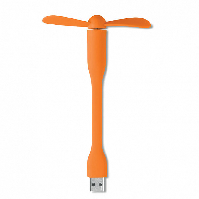Настольный USB вентилятор с логотипом в Нефтекамске заказать по выгодной цене в кибермаркете AvroraStore