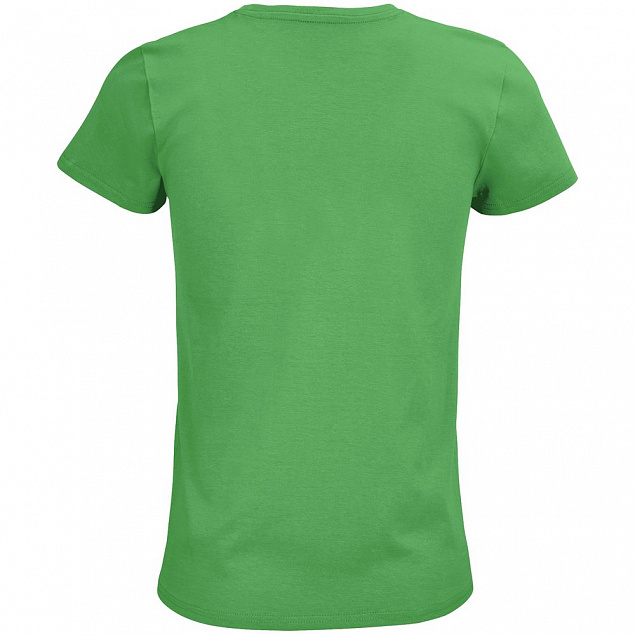 Футболка женская Pioneer Women, ярко-зеленая с логотипом в Нефтекамске заказать по выгодной цене в кибермаркете AvroraStore