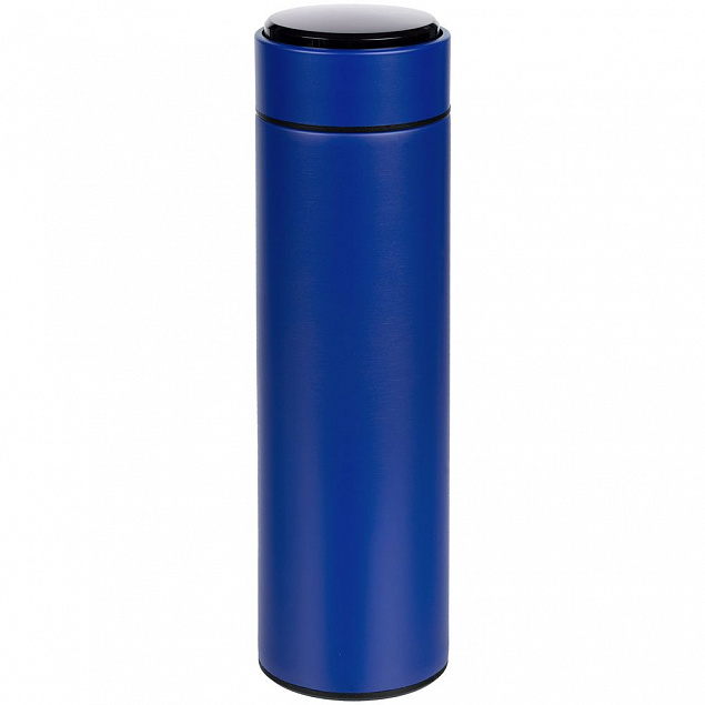 Смарт-бутылка Long Therm, синяя с логотипом в Нефтекамске заказать по выгодной цене в кибермаркете AvroraStore
