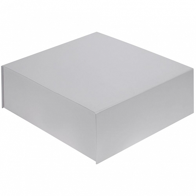 Коробка Quadra, серая с логотипом в Нефтекамске заказать по выгодной цене в кибермаркете AvroraStore