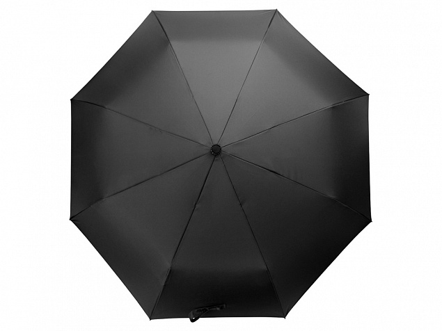 Зонт-полуавтомат складной Marvy с проявляющимся рисунком, черный с логотипом в Нефтекамске заказать по выгодной цене в кибермаркете AvroraStore