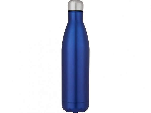 Cove Бутылка из нержавеющей стали объемом 750 мл с вакуумной изоляцией, cиний с логотипом в Нефтекамске заказать по выгодной цене в кибермаркете AvroraStore