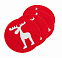 Набор подставок, дизайн с оленями с логотипом в Нефтекамске заказать по выгодной цене в кибермаркете AvroraStore