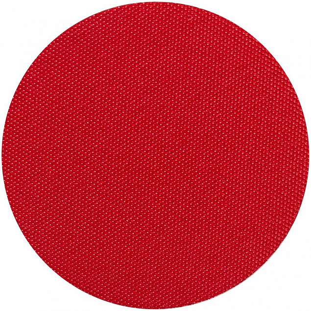 Наклейка тканевая Lunga Round, M, красная с логотипом в Нефтекамске заказать по выгодной цене в кибермаркете AvroraStore