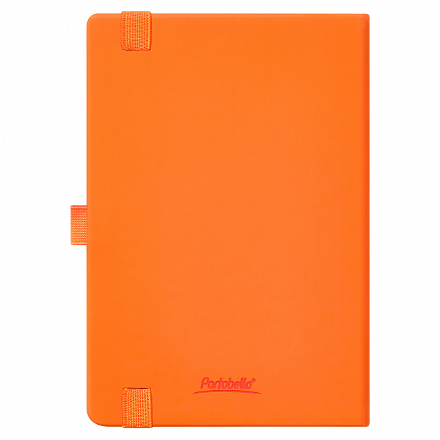 Ежедневник Alpha недатированный, оранжевый/оранжевый с логотипом в Нефтекамске заказать по выгодной цене в кибермаркете AvroraStore