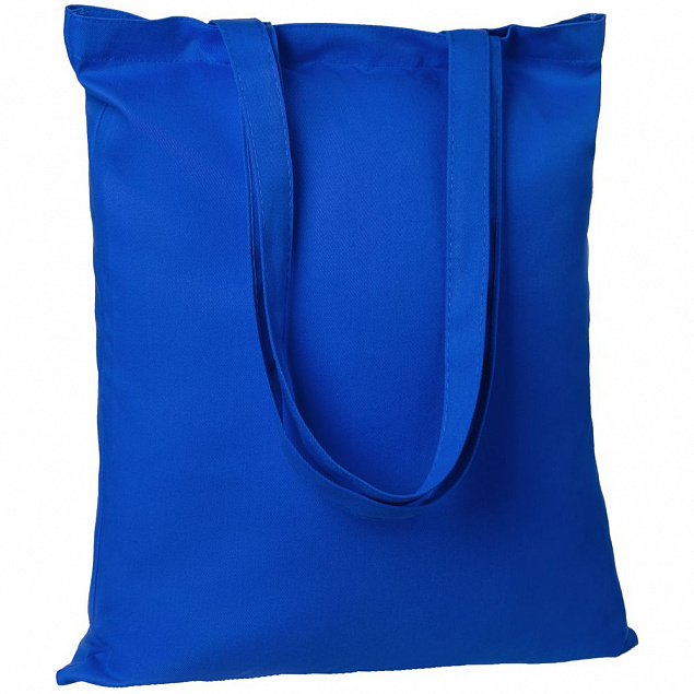 Холщовая сумка Countryside, ярко-синяя с логотипом в Нефтекамске заказать по выгодной цене в кибермаркете AvroraStore