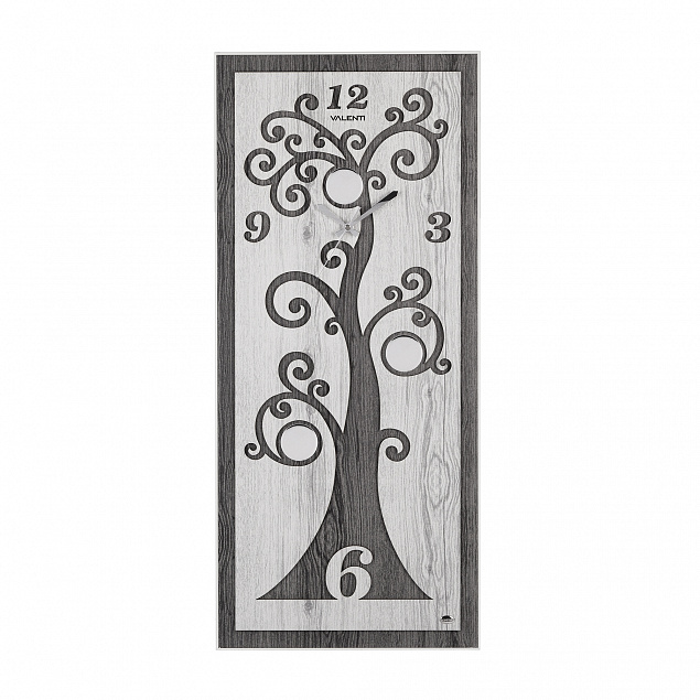 Часы настенные Древо с логотипом в Нефтекамске заказать по выгодной цене в кибермаркете AvroraStore