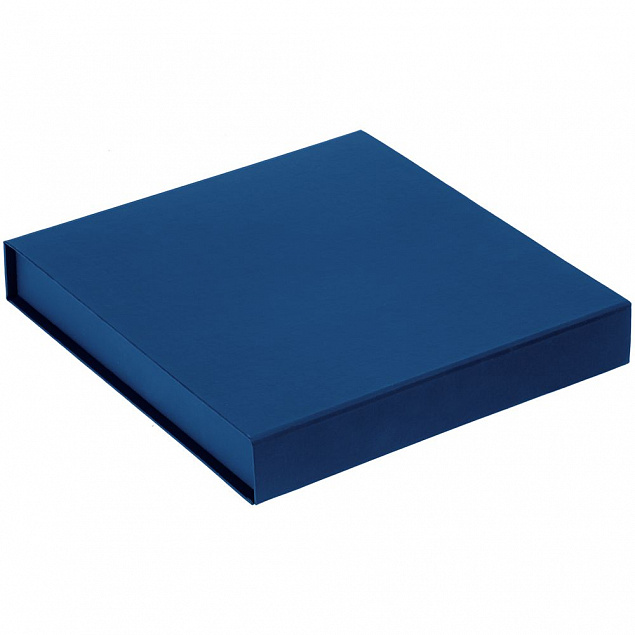 Коробка Senzo, синяя с логотипом в Нефтекамске заказать по выгодной цене в кибермаркете AvroraStore