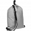 Рюкзак-мешок Melango, серый с логотипом в Нефтекамске заказать по выгодной цене в кибермаркете AvroraStore