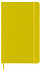 Еженедельник Moleskine Classic Large, датированный, желто-зеленый (лайм) с логотипом в Нефтекамске заказать по выгодной цене в кибермаркете AvroraStore