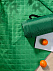 Плед для пикника Comfy, зеленый с логотипом в Нефтекамске заказать по выгодной цене в кибермаркете AvroraStore