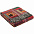 Плед Baltimora, бордовый с логотипом в Нефтекамске заказать по выгодной цене в кибермаркете AvroraStore