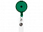 Роллер-клип Lech, зеленый с логотипом в Нефтекамске заказать по выгодной цене в кибермаркете AvroraStore