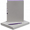 Набор Flexpen, серебристо-фиолетовый с логотипом в Нефтекамске заказать по выгодной цене в кибермаркете AvroraStore