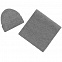 Шарф Real Talk, серый с логотипом в Нефтекамске заказать по выгодной цене в кибермаркете AvroraStore